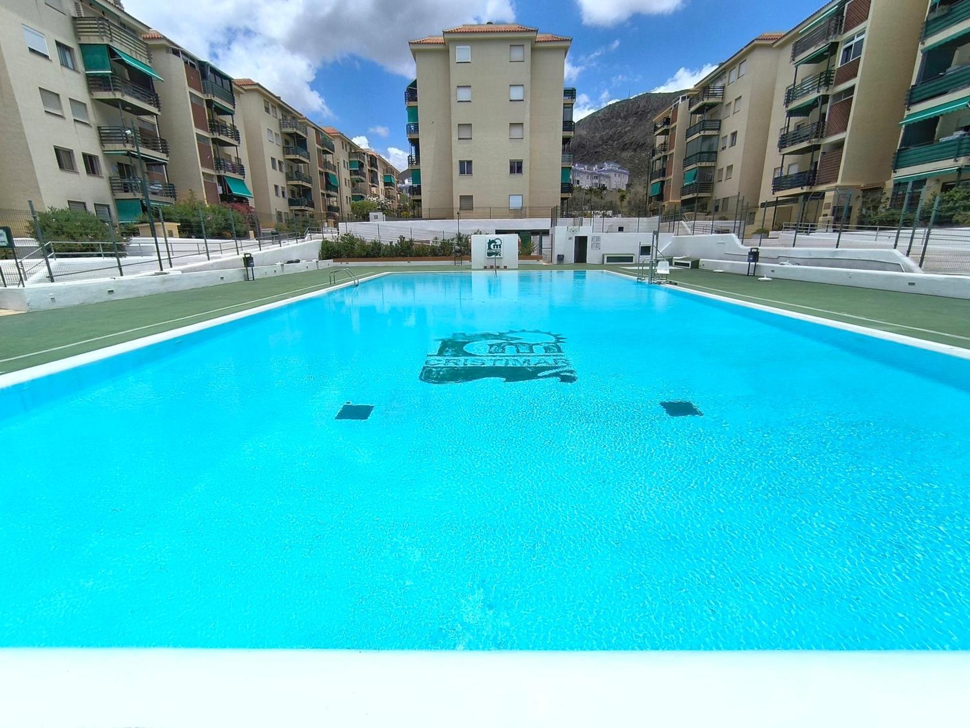 Sun Apartment - 3 Bedrooms, Priv Parking, Pool, Ac, Tv Channels, Fibre Net Los Cristianos  Extérieur photo